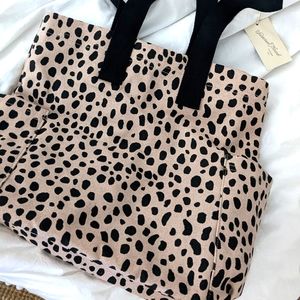 NWT Target Universal Thread Leopard Print Tote Bag